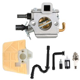 YSMN Carburetor 1125 120 0651 Air Filter Replacement for Stihl MS340 034 MS360 036 Chainsaw Replacement for Zama C3A-S31A