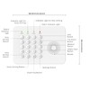 YBJ Alarm System for Home Security,DIY Wireless Home Alarm System