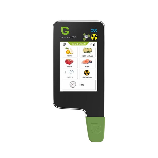 Greentest ECO 6 Instant Read Digital Nitrate Tester, Water Meter TDS PPM Radiantion Detector Geiger Counter Combo for Fresh Meat,Fruit,Vegetable