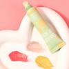 Exfoliante labial revitalizante con partículas de puntos, masaje para eliminar