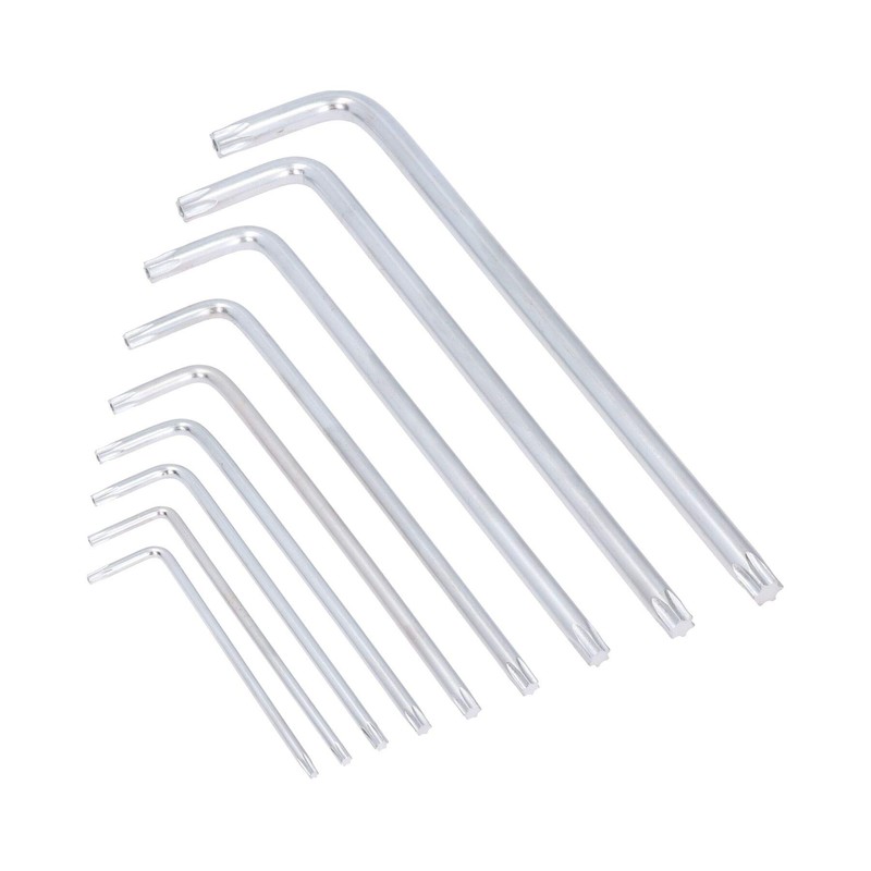Hex/Allen Keys Ball Ended Metric 1.5mm - 10mm 9pc Set