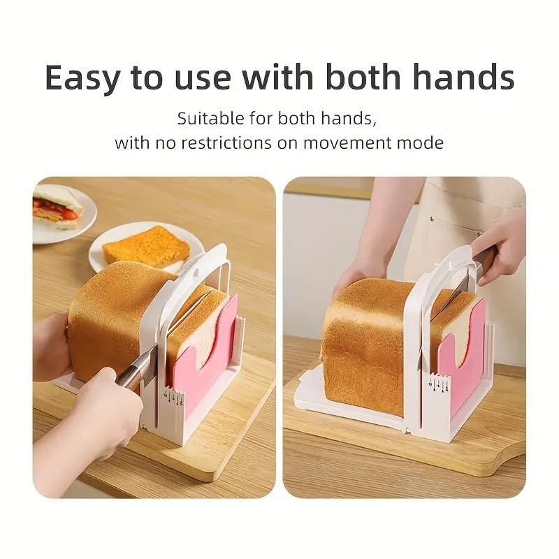 AIMALL Japanese Bread Cutter Toast Slicer – Adjustable Thickness Bread