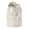 28 oz. Stoneware Pitcher, Reactive Glaze, White (Each One Will