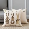 Vorysum Set of 2 Easter Cushion Covers 30 x 50