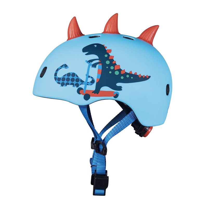 Micro Mobility - Casque Enfant Dinosaure 3D - Coque 100%