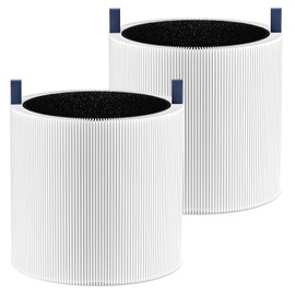 2 Pack Mini Max Air Filter Replacement, Filter Compatible with BLUEAIR Blue Pure Mini Max Air Purifier, True HEPA H13 + Activated Filter