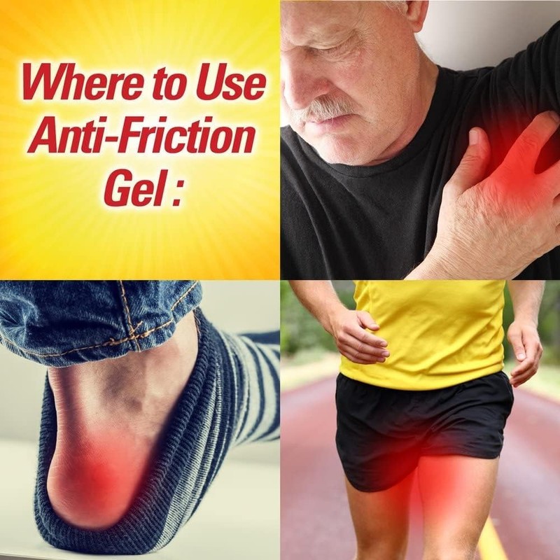 Lanacane Anti-Friction Gel, Soothing & Hypoallergenic Skin Moisturizer for All