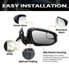 Side Mirror Compatible with Toyota RAV4 2016 2017 2018 Manual