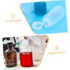 CHILDWEET 8pcs Leakproof Lab Bottles with Caps Wide Mouth Heat