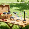 Edvision Rechargeable Fly Fans for Tables, Portable Outdoor Food Fans