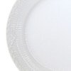 Royal Copenhagen 1128625 1017295 White Fluted Plate Half Lace Flat