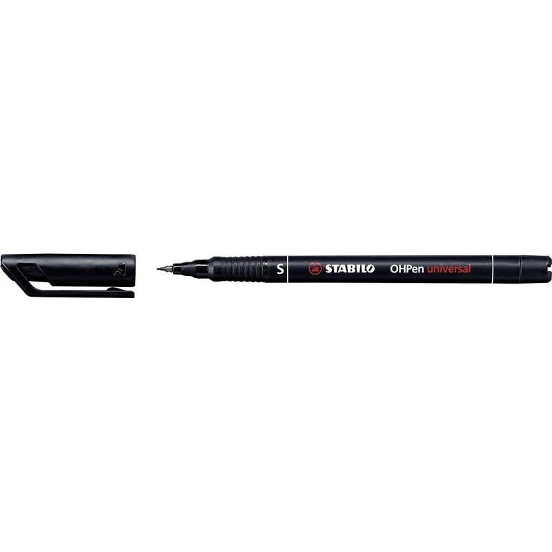 Stabilo Ohpen Universal Permanent S Pen 0.4 mm Black pens