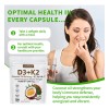 Gwynne Vitamina 000ui 200mcg 120cápsulas Aceite Coco Vírgenapoyo Óseo Inmunológico