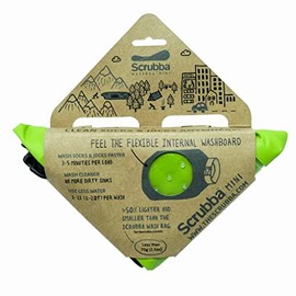 Scrubba Unisex - Adult 710302 Travel Washing Machine, Multi-Colour, Mini