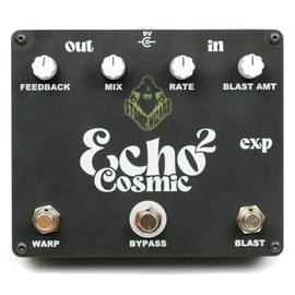 Synthrotek Stomp Wizard Cosmic ECHO Squared DIY Kit - LoFi Cosmic Delay Guitar Pedal Kit, SW-CE2-K