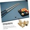 Hohopeti 8sets Pool Cue Extension Rod Connecting Screws Heavy Duty