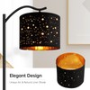 BoostArea Floor Lamp for Living Room,8W LED Arched Tall Modern
