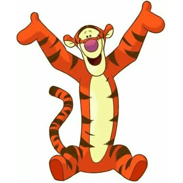 TIGGER TIGER BUMPER / LAPTOP / WINDOW / TOOLBOX STICKER
