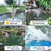 Biling Solar Water Fountain for Bird Bath, 3.5W Solar Water