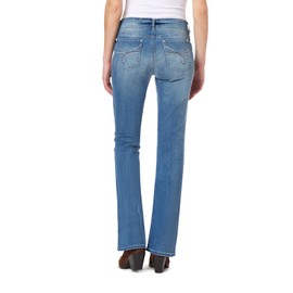 WallFlower Women's Luscious Curvy Bootcut Mid-Rise Insta Stretch Juniors Jeans (Standard and Plus), Jenny, 11 Long