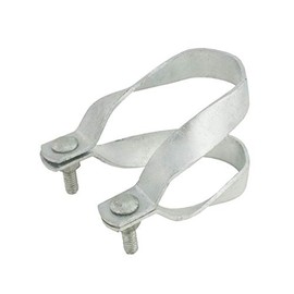 Cross-Connector (Purlin Bracket) for Greenhouse - Galvanized Steel (12 Pack w/Bolts) (1 5/8" x 1 3/8")