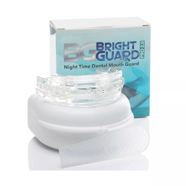 Bright Guard 2.0 Adjustable Night Sleep Aid Bruxism Mouthpiece Mouth
