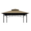 SCOCANOPY Upgraded Fabric Replacement Canopy Grill BBQ Gazebo Roof Top