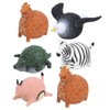 Mini Animal Model Toys Set Pressure Relieve Learning Simulation Big