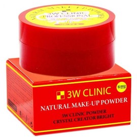 Myeongjin Sangsa 3W클리닉 내추럴 메이크업 파우더 투명펄 30g 3W Clinic Natural Makeup Powder Transparent Pearl 30g