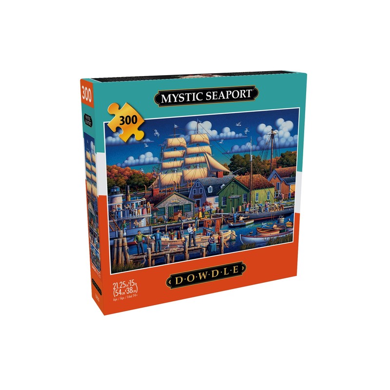 Buffalo Games - Dowdle - Mystic Seaport - 300 Piece