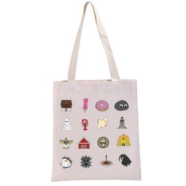 PYOUL Movie Inspired Gift Film Collage Tote Bag Movie Fan Handbag Movie Merch Movie Lover Gift Movie Buffs Gift (Film Collage Tote)