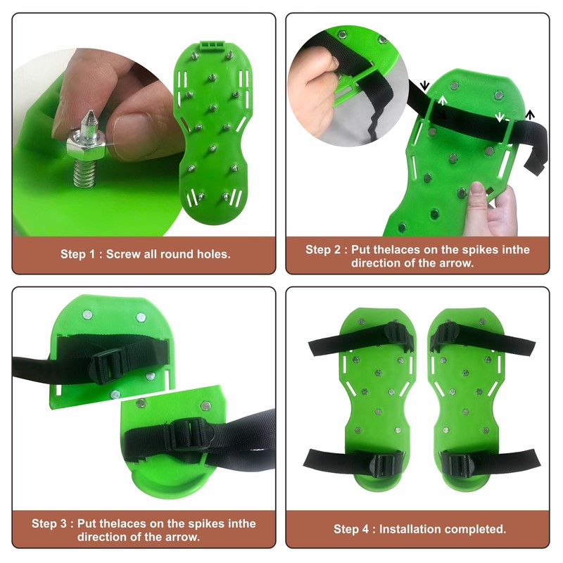 Nichiyo Floor Leveling Kit - Spiked Roller for Concrete Floors(DP-3)