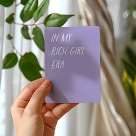 Ritzy Rose 16-Pack Positive Affirmation Cards for Manifesting Your Rich Girl Era – Inspirational Deck with Uplifting Quotes for Motivation, Confidence, and Manifestation, Gift-Ready 4x6 Cards