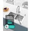 AJO BEND Touchless Spring Kitchen Sink Faucet with Pull Down