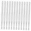 ORFOFE 12pcs Stainless Steel Ear Wax Remover Tool Easy to