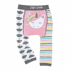 Zoocchini zo-12504 – 6-12 m Set Leggings and Socks Non-Slip, Unicorn, 6 – 12 Months