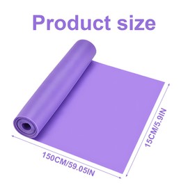 Reccisokz 3-Piece Fitness Band, Resistance Fitness Band for Men or Women, Strength Training Elastic Band, Pilates, Yoga