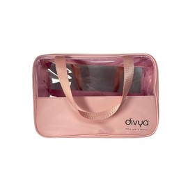 DIVYA l Kit Hidratacin Facial  Cosmetiquera de Regalo, para piel Hidratada, Firme y luminosa, para todo tipo de piel                                  