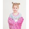Giggles & Bubbles Boys Girls Glow in The Dark Throw