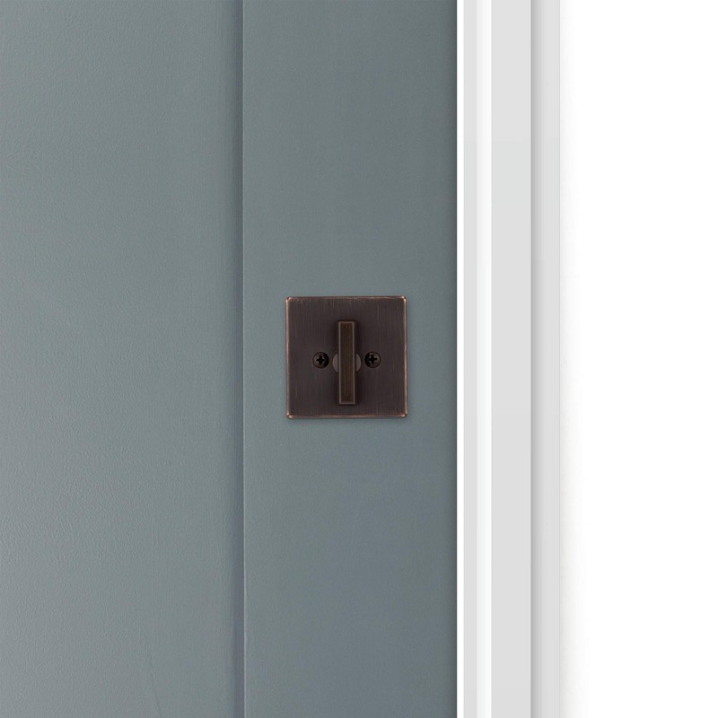 Kwikset 663SQT Privacy One Sided Deadbolt from The Signature Series