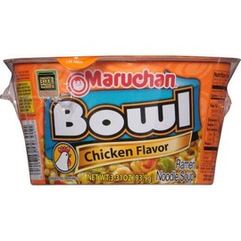 Maruchan Chicken Flavor Ramen Noodles with Vegetables, 3.31 Oz (Pack of 3)