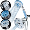 5-in-1 Aquassage by AquaCare - High Pressure 76-mode Shower Head,