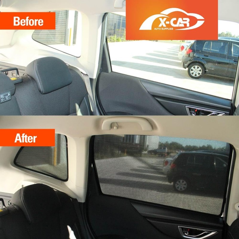 X-CAR Port Window Sun Shade for Subaru Forester 2018-2024 Magnetic