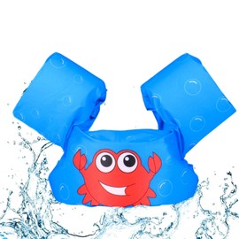 ANNTHOR Chaleco Salvavidas para Niños - Chaleco de Natación para Niños con Ancho Ajustable para los Hombros, Flotadores de Piscina para Niños, Chaleco Salvadidas para 10-30KG Niños