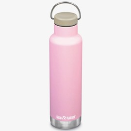 Klean Kanteen 20oz (592ml) Insulated Water Bottle with Loop Cap, Lotus