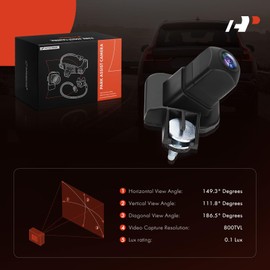 A-Premium Park Assist Camera Rear View Backup Reverse Camera Compatible with Select Toyota Models - 2020 2021 2022 C-HR CHR - Replace# 8679010030