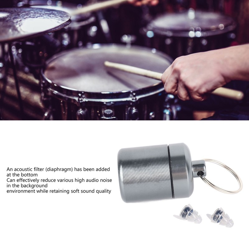 Ear Plugs 3 Layer Noise Reduction Soundproof Liquid Silicone Comfortable