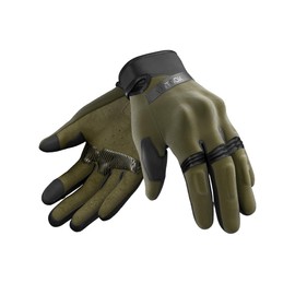 KUTOOK Motorcycle Biker Gloves Men Women MTB Mountain Bike Riding Cycling Gloves Black Airsoft Racing Dirtbike Hard Knuckle Motocross Gloves Touchscreen Guantes De Moto para Hombre Khaki M