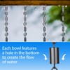 Rain Chains Pacific - Dimond Link Rain Chain 8.5 FT
