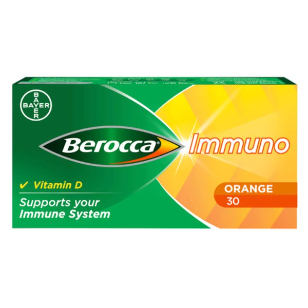 Berocca Immuno Energy & Immune Support, 30 Tablets
